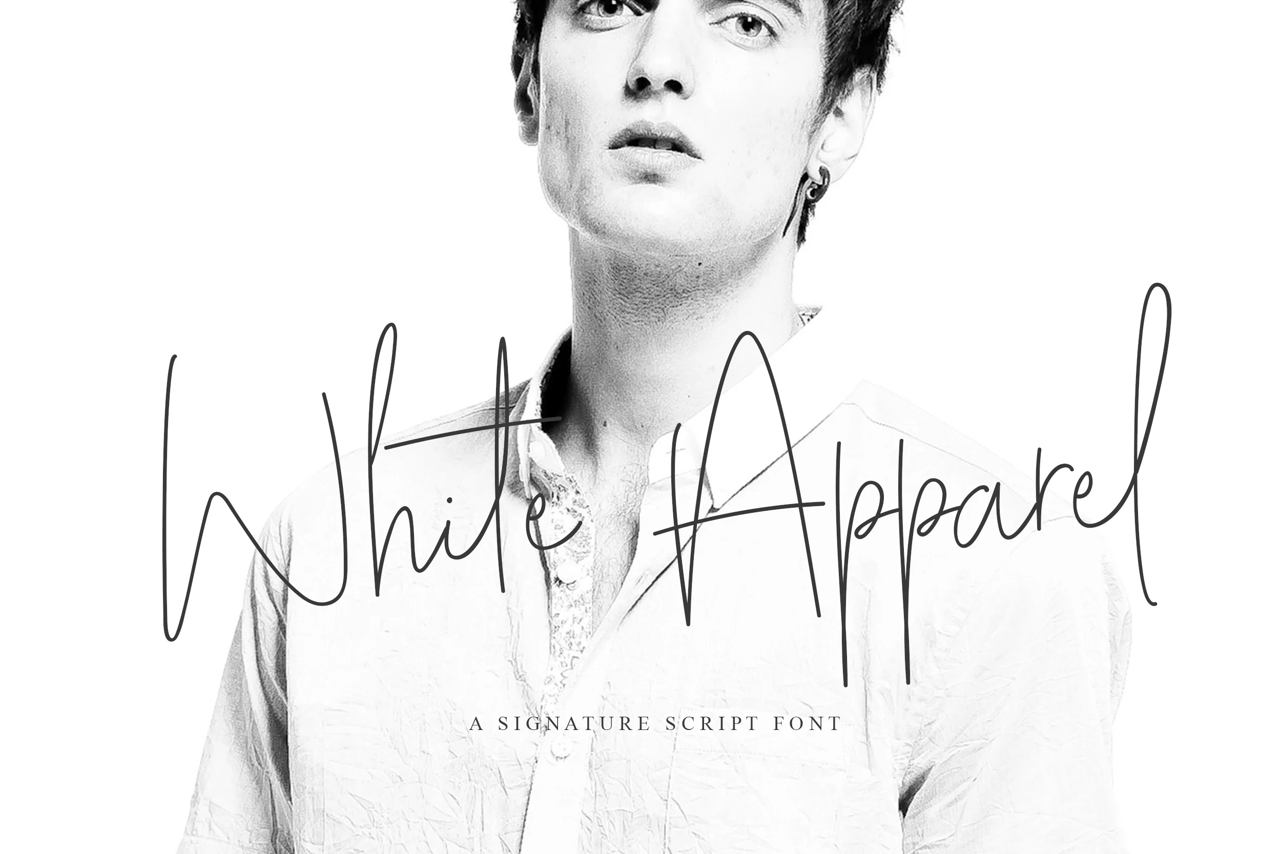 White Apparel Script Font by Graphicfresh — Script Handwritten Font
