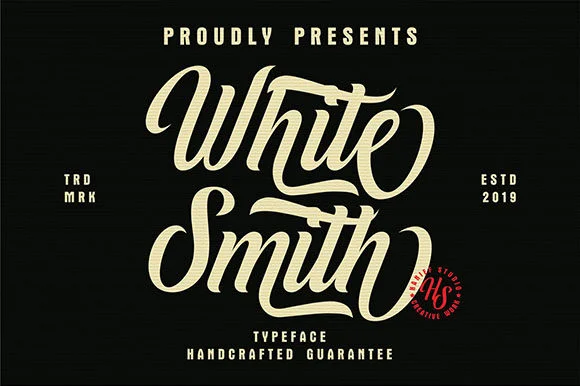 White Smith Font by Hanzel Studio — Script Handwritten Font