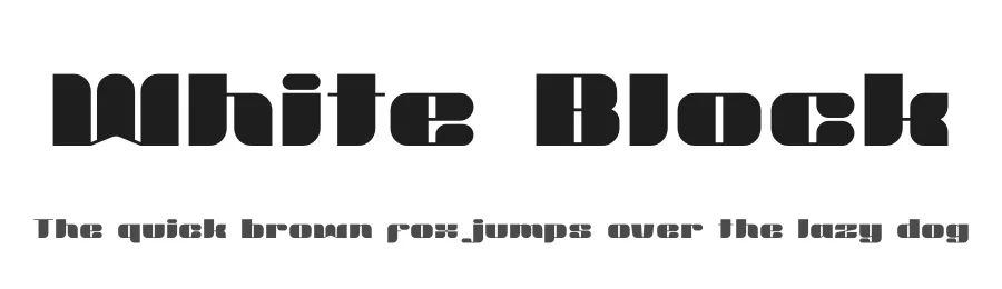 White Block