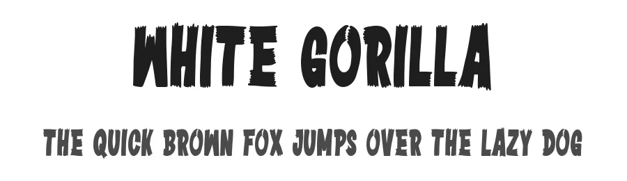 White Gorilla
