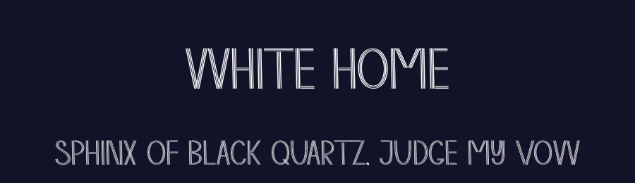 White Home by Andi Moz — Decorative Font — thumbnail 2