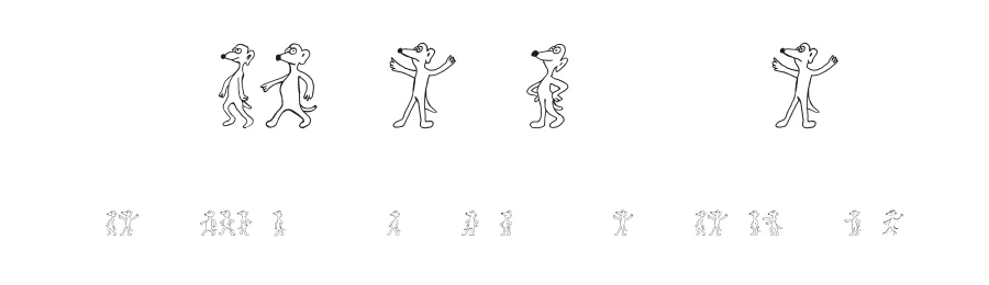 White Mouse by Vladimir Nikolic — Dingbats Font