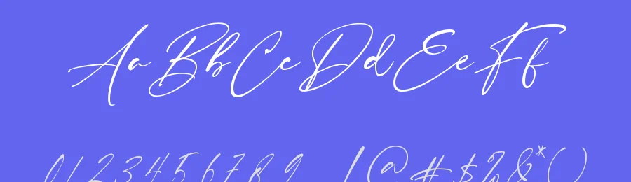 White Palmer by Creavibes Design — Script Handwritten Font — thumbnail 3