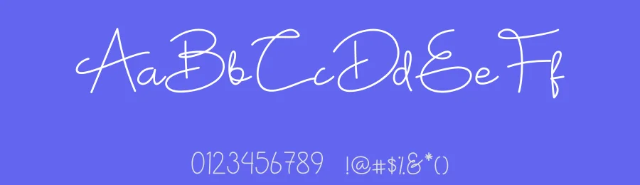 White Rose by skillyasstudio.com — Script Handwritten Font — thumbnail 3