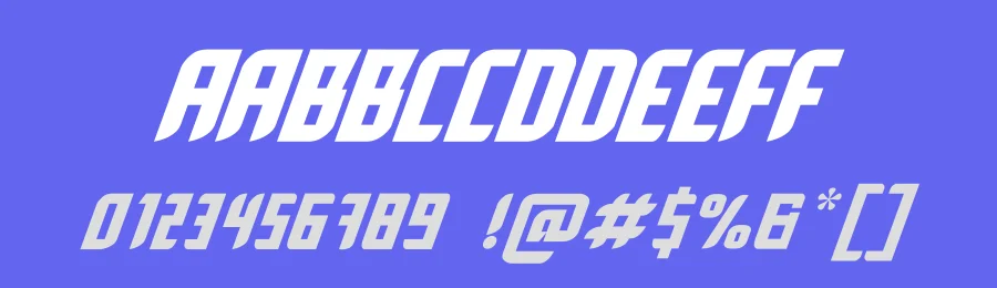 White Systemattic Duo by Kong Font — Sans Serif Font — thumbnail 3