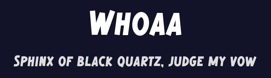 Whoaa by Tokopress — Decorative Font — thumbnail 2