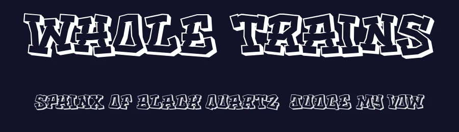 Whole trains by Qkila — Script Handwritten Font — thumbnail 2