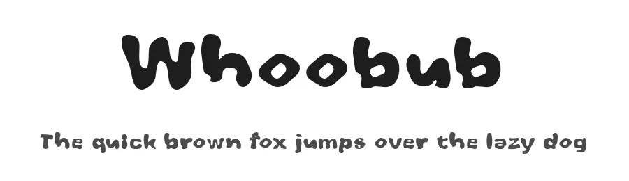 Whoobub