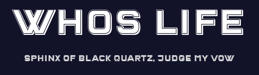 Whos Life by Vladimir Nikolic — Sans Serif Font — thumbnail 2