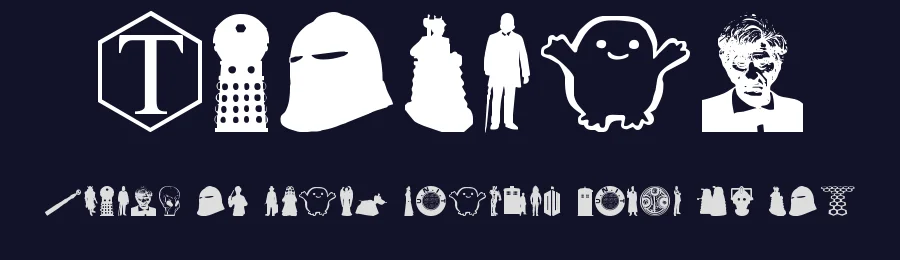 Whovian by Iconian Fonts — Dingbats Font — thumbnail 2
