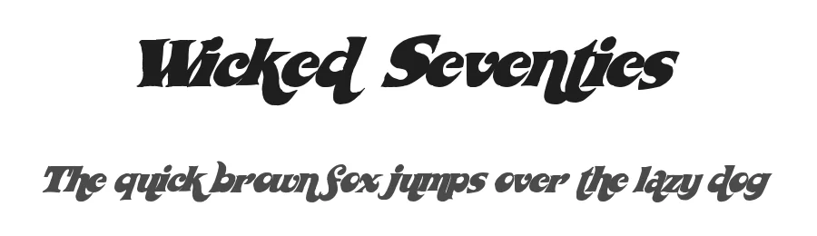 Wicked Seventies