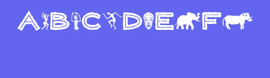 Wild Africa by Dirt2.com - SickCapital — Decorative Font — thumbnail 3