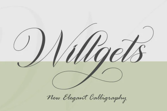 Willgets Font by softcreative50 β Script Handwritten Font
