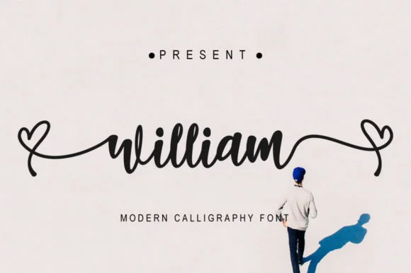 William Font by masinong by masinong — Script Handwritten Font