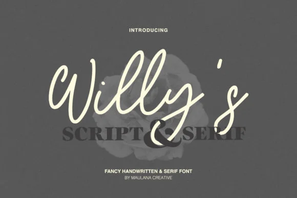 Willy's Font by Maulana Creative — Script Handwritten Font