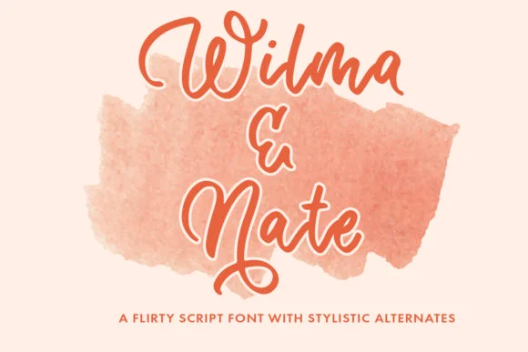 Wilma & Nate Font by freelingdesignhouse — Script Handwritten Font