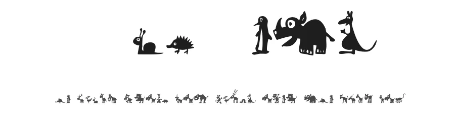 FE Win Pets 1 by Font Environment — Dingbats Font