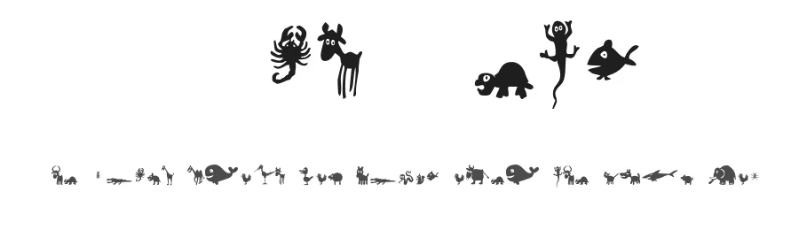 FE Win Pets 2 by Font Environment — Dingbats Font