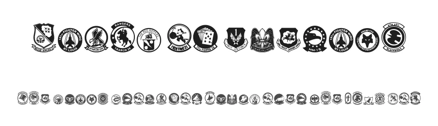 Wings of America by Iconian Fonts — Dingbats Font