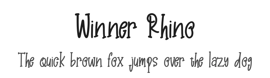 Winner Rhino
