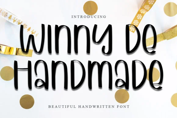 Winny De Handmade Font by Inermedia STUDIO — Script Handwritten Font