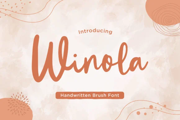 Winola Font by TypeFactory — Script Handwritten Font