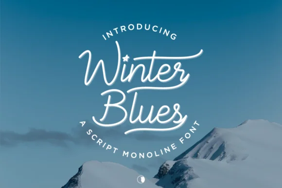 Winter Blues Font by Skillyas Studio — Script Handwritten Font
