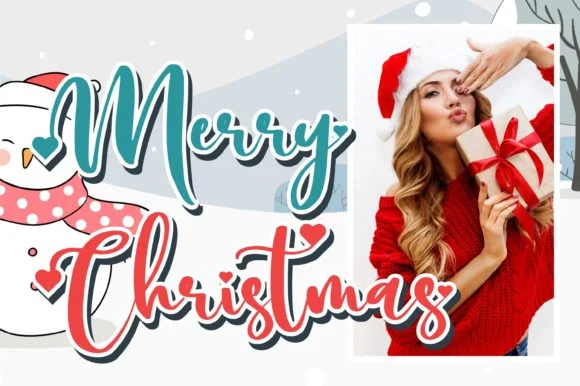 Winter Christmas Font by Letterena Studios — Script Handwritten Font — thumbnail 2