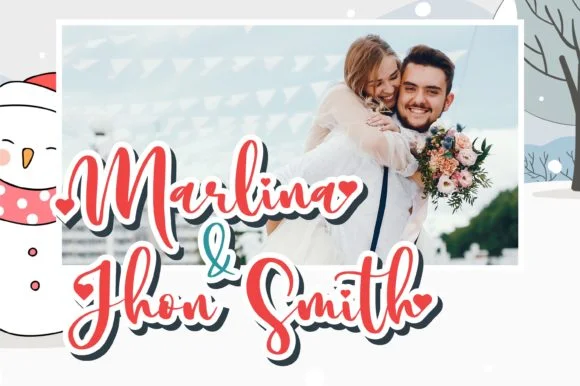 Winter Christmas Font by Letterena Studios — Script Handwritten Font — thumbnail 4