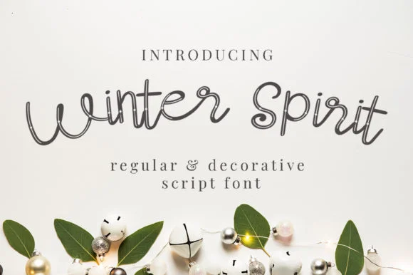Winter Spirit Font by attypestudio — Script Handwritten Font