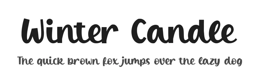 Winter Candle