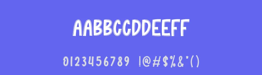 Winter Cookies by Scratchones — Decorative Font — thumbnail 3