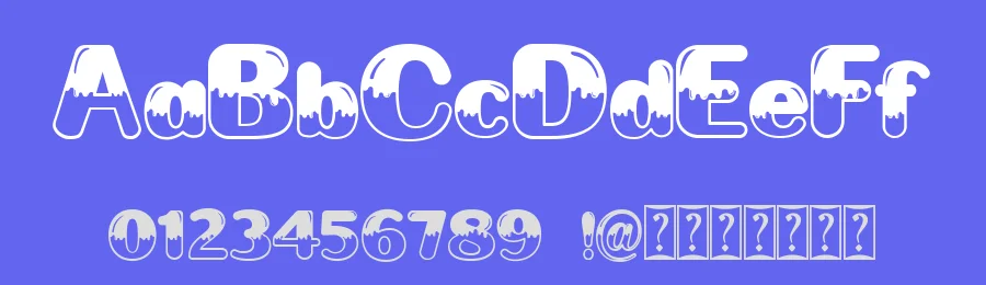 Winter Fall by Indriyanti — Decorative Font — thumbnail 3