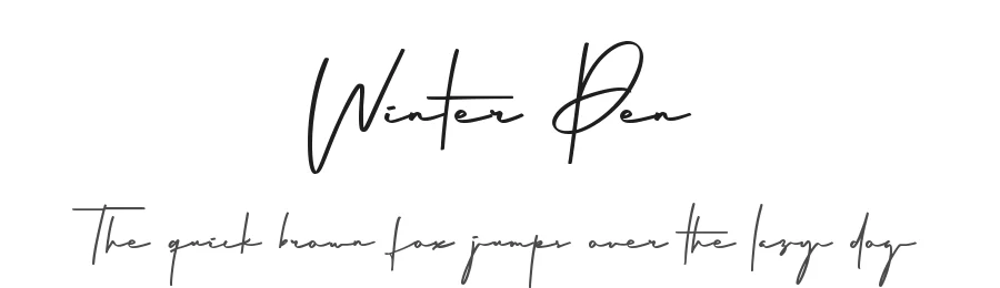 Winter Pen
