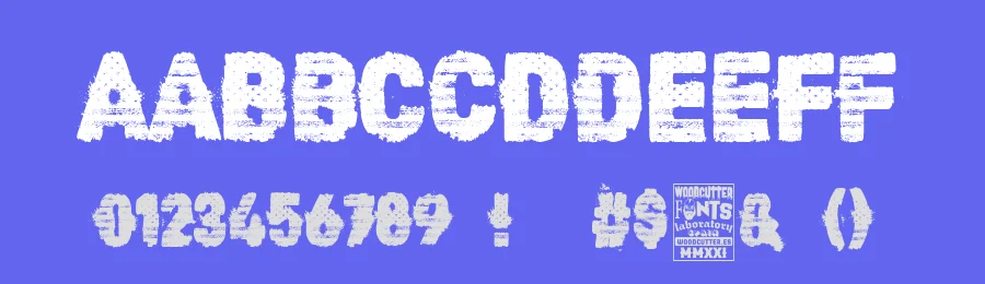 Winter Revolution by Woodcutter — Decorative Font — thumbnail 3