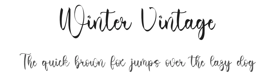 Winter Vintage