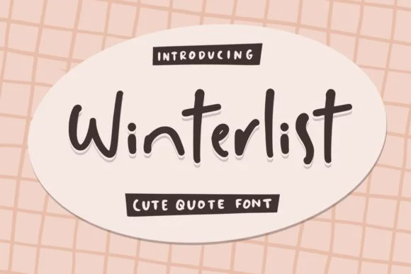 Winterlist Font by Typefar — Script Handwritten Font