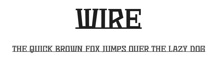 Wire
