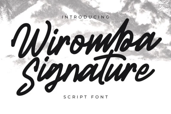 Wiromba Font by Maulana Creative — Script Handwritten Font