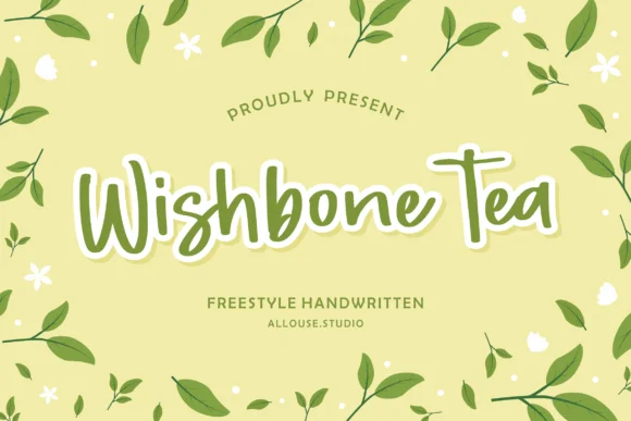 Wishbone Tea Font by allouse.studio — Script Handwritten Font