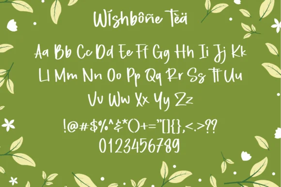Wishbone Tea Font by allouse.studio — Script Handwritten Font — thumbnail 9