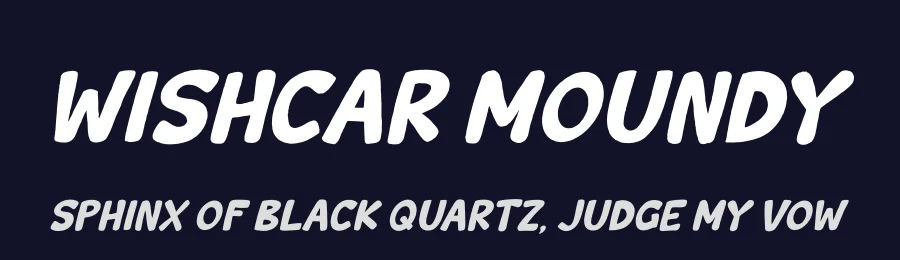Wishcar Moundy by Perspectype Studio - Letterena.com — Decorative Font — thumbnail 2