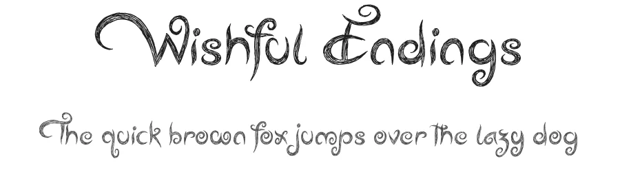 Wishful Endings by JSH creates — Decorative Font