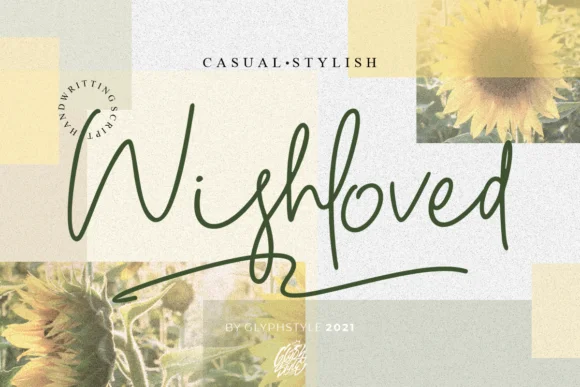 Wishloved Font by glyphstyle — Script Handwritten Font