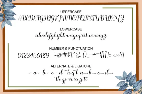 Wisterya Script Font by Black Studio —  Font — thumbnail 5