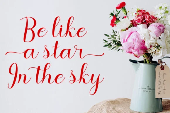 Wisterya Script Font by Black Studio —  Font — thumbnail 6
