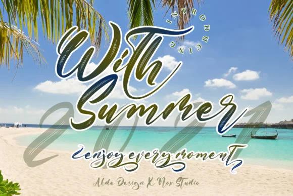 With Summer Font by Nox Studio — Script Handwritten Font