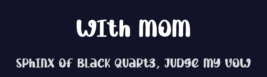 With Mom by Andi Moz — Decorative Font — thumbnail 2