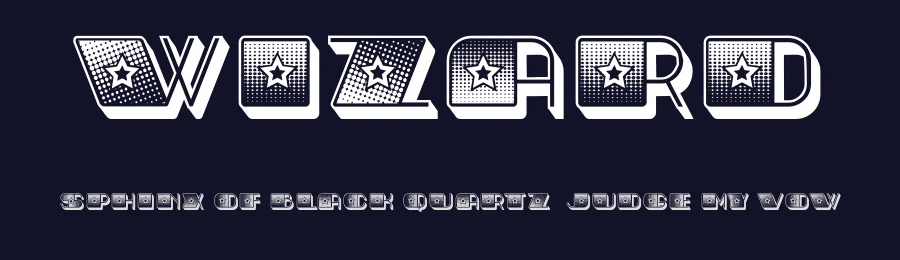Wizard by Vladimir Nikolic — Decorative Font — thumbnail 2