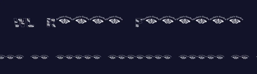 WL Royal Flutter by Writ Large — Decorative Font — thumbnail 2